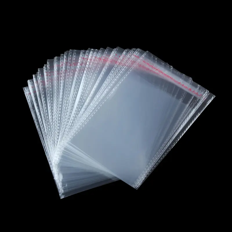 Bolsa de plástico transparente de alta calidad, OEM, personalizada, embalaje de plástico, funda para tarjeta de juego, Tarot