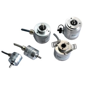 Encoder rotativo assoluto 10/12/14/16bit multi-giro RS485/SSI/MODBUS RTU/4-20mA/parallelo/RS422 CALT CAX60series