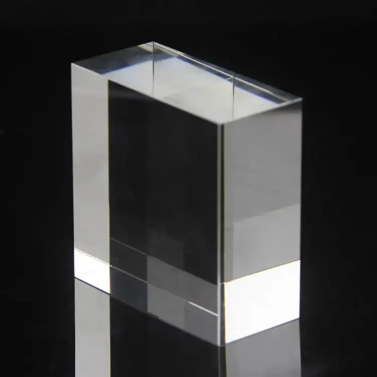 JY Venda Quente K9 Cristal Tipos de Tamanho Cubo Em Branco 3d Gravura A Laser Bloco De Cristal