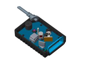 Escáner de código de barras industrial con sensor 2D CMOS Lector de código QR de código de barras de montaje fijo para línea de montaje - Product Image 3
