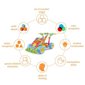 179pcs Child DIY <strong>Toys</strong> Detachable Parent-child Interactive Building Blocks <strong>Toy</strong> STEM Educational Model <strong>Toy</strong> for Kids Assembling Set - Product Image 3