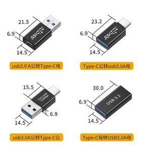 อะแดปเตอร์ USB 3.0/3.1 Type-C,ตัวแปลง OTG ชนิด10GB C USB C ตัวผู้เป็นตัวแปลง USB ตัวเมียสำหรับ Macbook Xiaomi Samsung S20 USBC ตัวเชื่อมต่อ OTG - Product Image 6