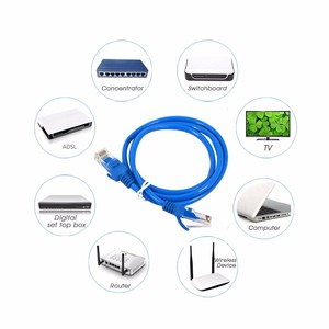GP Ethernet LAN ağı kablo Rj45 UTP FTP CAT6 23AWG PVC ceket mavi 2M 3m 5M 10M yama kablosu Internet ve bilgisayar için - Product Image 5