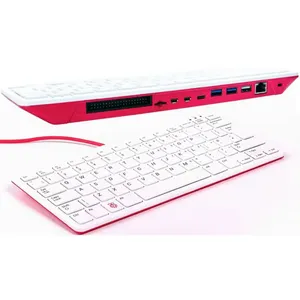 <strong>Raspberry</strong> <strong>Pi</strong> 400 Complete Kit 64 Bit Quad Core Processor Dual-display Output 4K Video Playback US <strong>Keyboard</strong> Personal Computer Ki