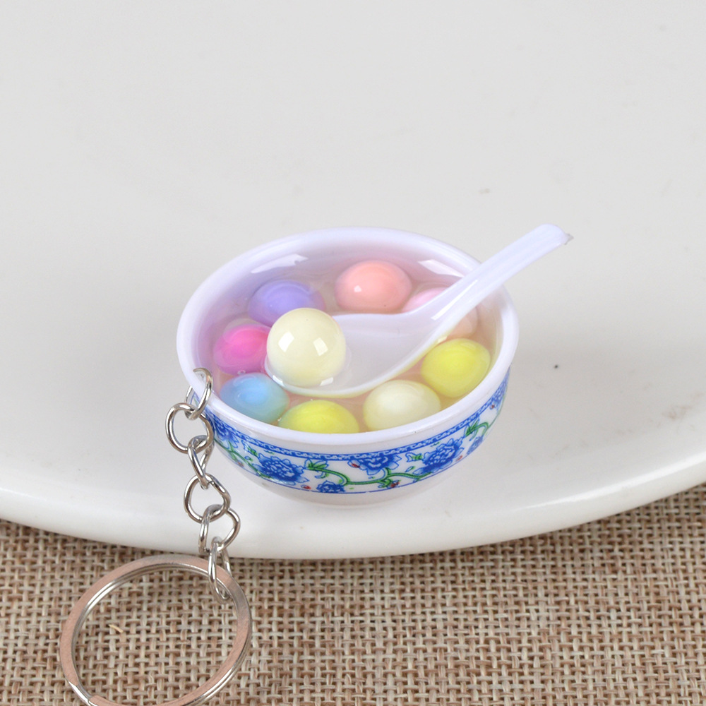 Albóndigas de arroz de colores