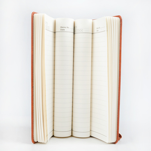 A5 Hardcover Leather Journal Notebook College <strong>Ruled</strong> 5.7\&quot; X 8.3\&quot; for <strong>Writing</strong> with <strong>Paper</strong> Cover Available in A3 and A6 Sizes - Product Image 2