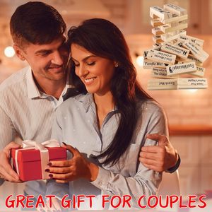 Siêu nghịch ngợm khối tháp trò chơi Valentine TUMBLING Tháp xếp chồng khối trò chơi vài hoạt động & ý tưởng ngày đêm - Product Image 5