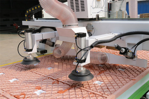 Máquina de corte de carpintería, panel de alta potencia, fácil control, doble estación, enrutador atc cnc - Product Image 4