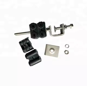High-Quality 1/2&quot; Power (Hybrid) <strong>Cable</strong> Clamp, RG8 Grounding Kit, and <strong>Cable</strong> Barrel Cushion for Secure and Reliable Connections. - Product Image 1