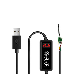 Witch INI mohermostato Witch igigigital ontrol emperemperatura onontroller herhermometer momo5-24 V 12V termostato - Product Image 1