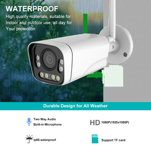 Cámara IP tipo bala de seguridad para exteriores, sistema de vigilancia impermeable con WIFI, 8MP, visión nocturna, Sensor de imagen IMX415 - Product Image 6