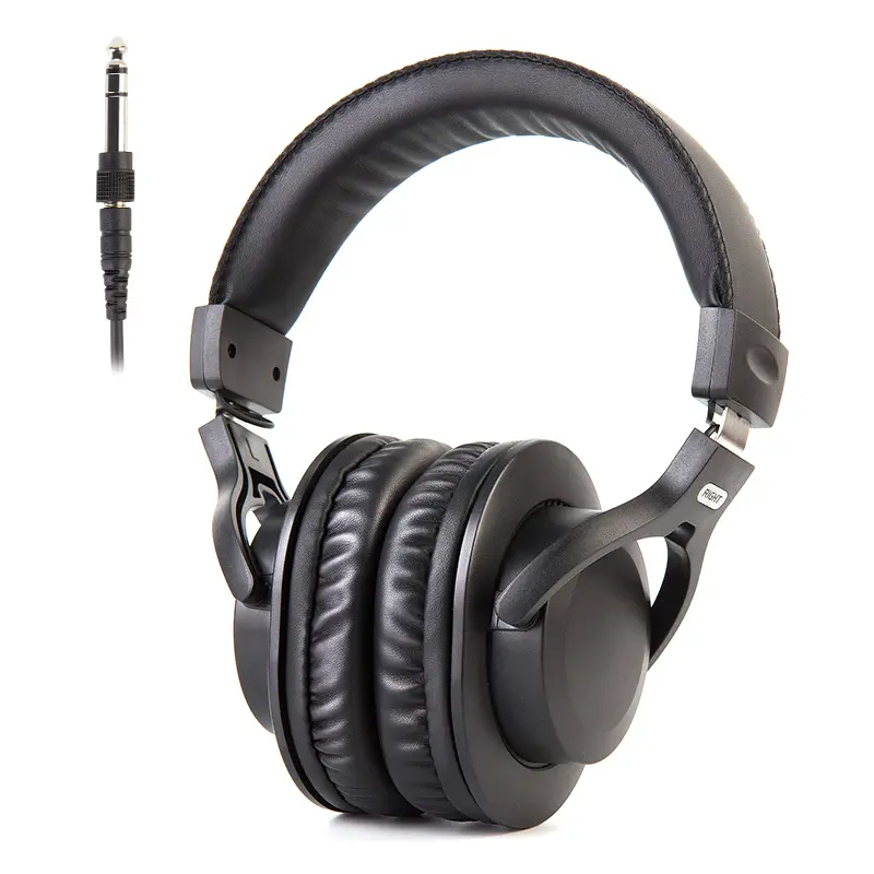 หูฟังครอบหูสำหรับดีเจดีเจสตูดิโอตัดเสียงรบกวนมีดีเจหูฟังคาดศีรษะมีดีเจมิกซ์หูฟังแบบมีสายสำหรับดีเจ n/a