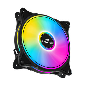 Snowman CF120 ARGB Desktop Computer Cooling Fan 12cm,Support <strong>Divine</strong> Light Synchronous Chassis Radiator