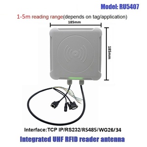 Sistema di controllo accessi di parcheggio Uhf lettore Rfid a lunga distanza 6m RS232 WG relè TCP/IP UHF lettore autonomo integrato nel Controller - Product Image 2