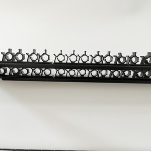 高密度1U 48端口非屏蔽UTP Cat6无连接接线板，带RJ45梯形插孔 - Product Image 4