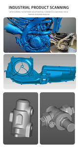 Escáner láser para impresora 3d, herramienta de escaneo de alta resolución, 0,01mm, ingeniería inversa, venta al por mayor