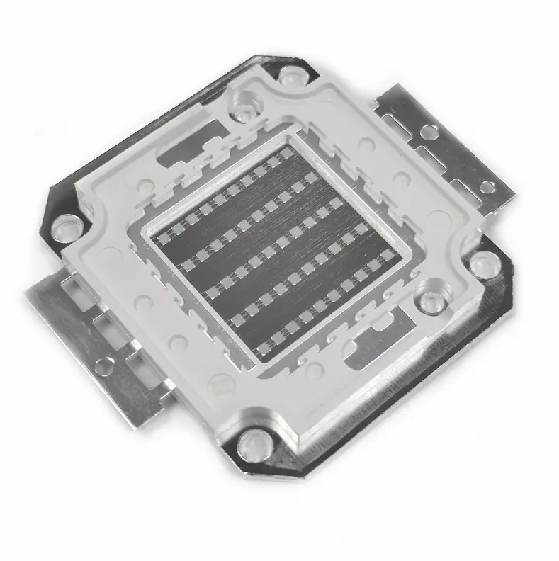 Led cob de alta potencia para experimentos fotocatalíticos, luz verde de 50W, 550nm, 545nm, 555nm