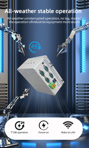 Ordenador PC integrado industrial personalizado 8GB memoria J1900 CPU 4GB RAM sistema de refrigeración sin ventilador operativo Linux EU CN