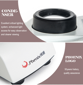 Phenix BMC302-IPL 40X-1600X医学实验室耳鼻喉科数字显微镜用于硅藻土双目生物显微镜 - Product Image 5