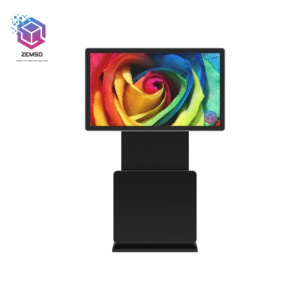43 дюймов напольные вращающийся сенсорный экран Digital Signage киоск поддержка 360 градусов вращающийся проигрыватель рекламы - Product Image 2