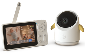 Bebek izleme monitörü ile 1080 WiFi kapalı P/T kamera ve ses 4.3 "ekran, iki yönlü ses, 14 ninniler bebek izleme monitörü - Product Image 6