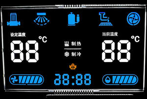 Werkseitiges monochromes LCD-Modul Benutzer definierte 7-Segment-LCD-Anzeige mit tn htn stn fstn va-Bildschirm - Product Image 5