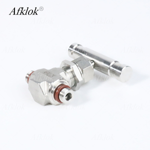 Лидер продаж, клапан контроля давления, игольчатый клапан из нержавеющей стали с цилиндром для кислородного водорода CO2, игольчатый клапан - Product Image 4