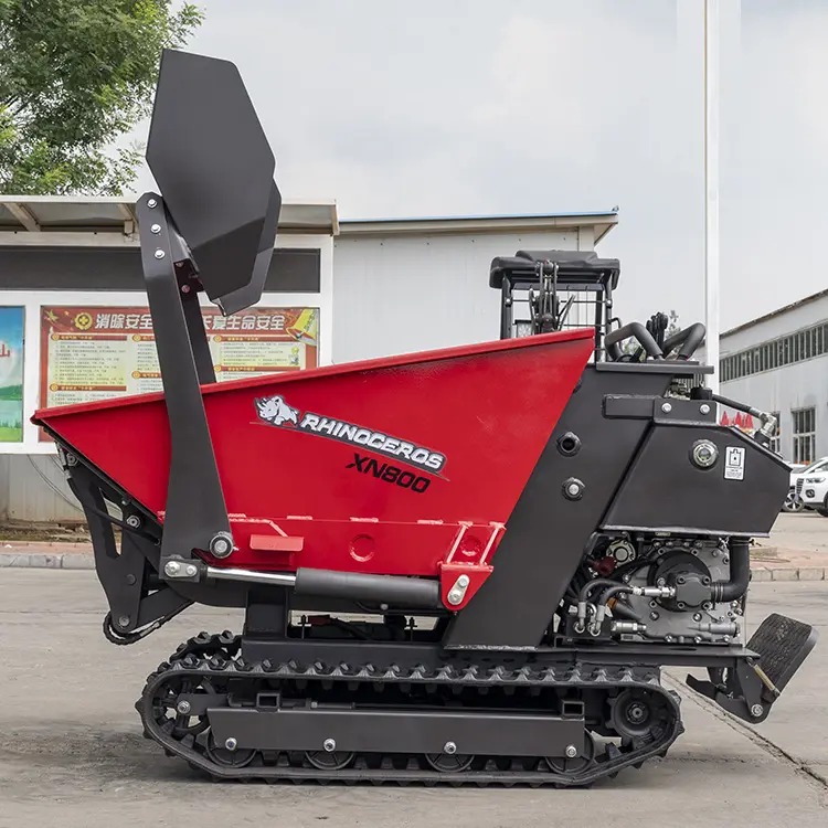 Rhinoceros XN800 800KG idraulico piccolo trasportatore cingolato Dumper vendita per la vendita calda della malesia