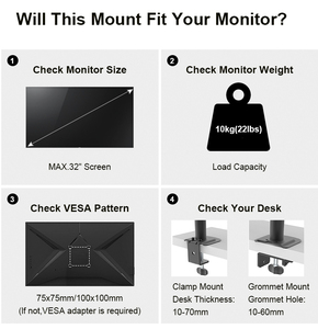 New Arrival Adjustable Screen <strong>Computer</strong> <strong>Monitor</strong> Stand - Product Image 6