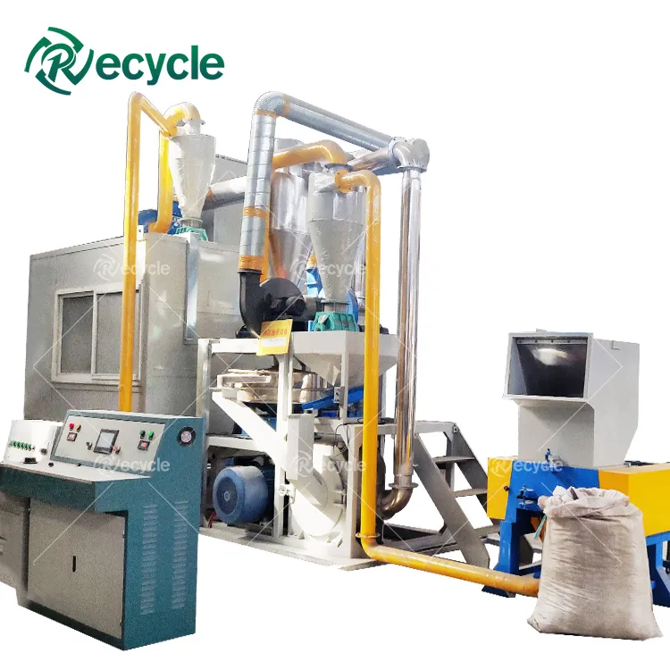 Separador de plástico y aluminio, máquina médica de reciclaje de restos de burbujas, hecha en China
