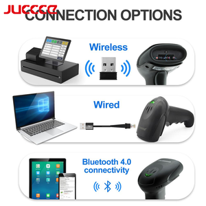 物流仓库用JUCCCExHOYOCODE手持式Usb扫描仪激光条形码阅读器无线1d 2d条形码扫描仪 - Product Image 4