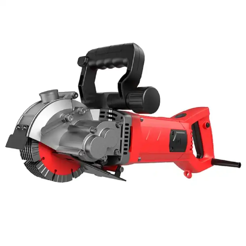 Oem Hand Electrical Tools 6500r/Min Concrete Wall Groove Cutting Machine For Building