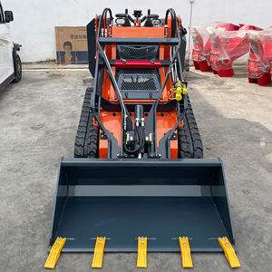 450 Mini Skid chỉ đạo Bộ nạp mini theo dõi loader Xăng Powered Honda động cơ nhỏ gọn đa mục đích trang trại loader để bán - Product Image 5