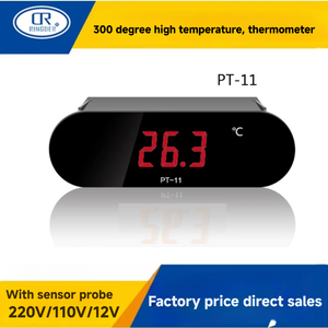 高温220V 110V 12v温度仪器，传感器探头读数高达300度 - Product Image 3