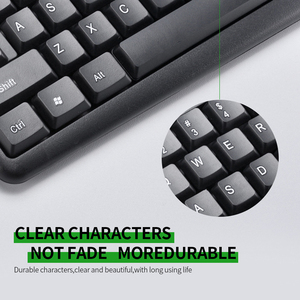热销KB8236有线键盘迷你小尺寸USB有线键盘商务办公 - Product Image 6