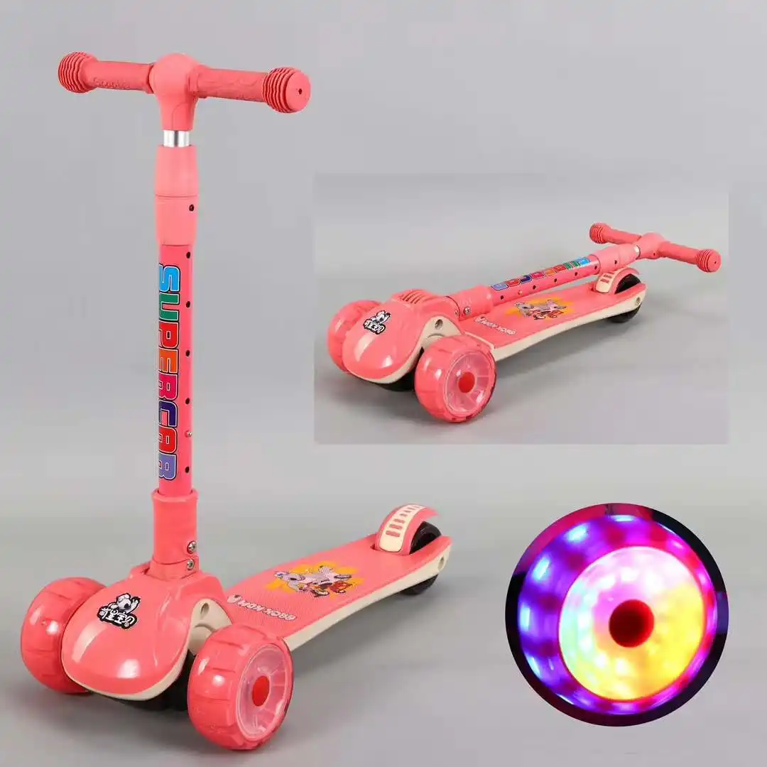 Pedal de pé para scooter, patinete para skate e patinete com rodas grandes, para cidade e meninos e meninas, em estoque disponível