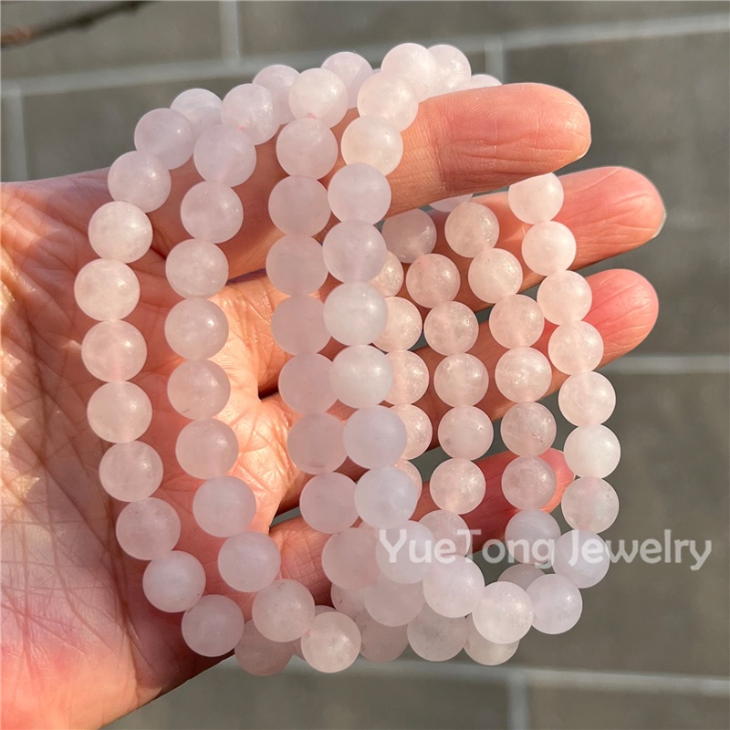 #4 Quartz rose givré
