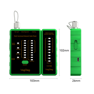 Yeni varış 2 In 1 çok fonksiyonlu optik tel Tracer ağ kablosu Tester analiz için Fiber optik ağ test araçları - Product Image 1
