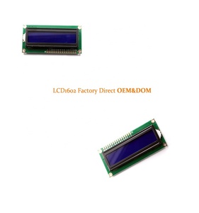 16 X2 LCD1602 I2C Blau Gelb LCD-Anzeige modul - Product Image 2