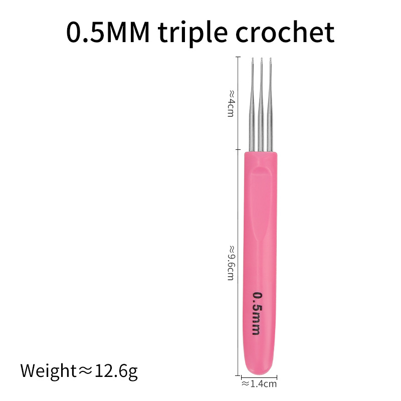 05mm trois crochets