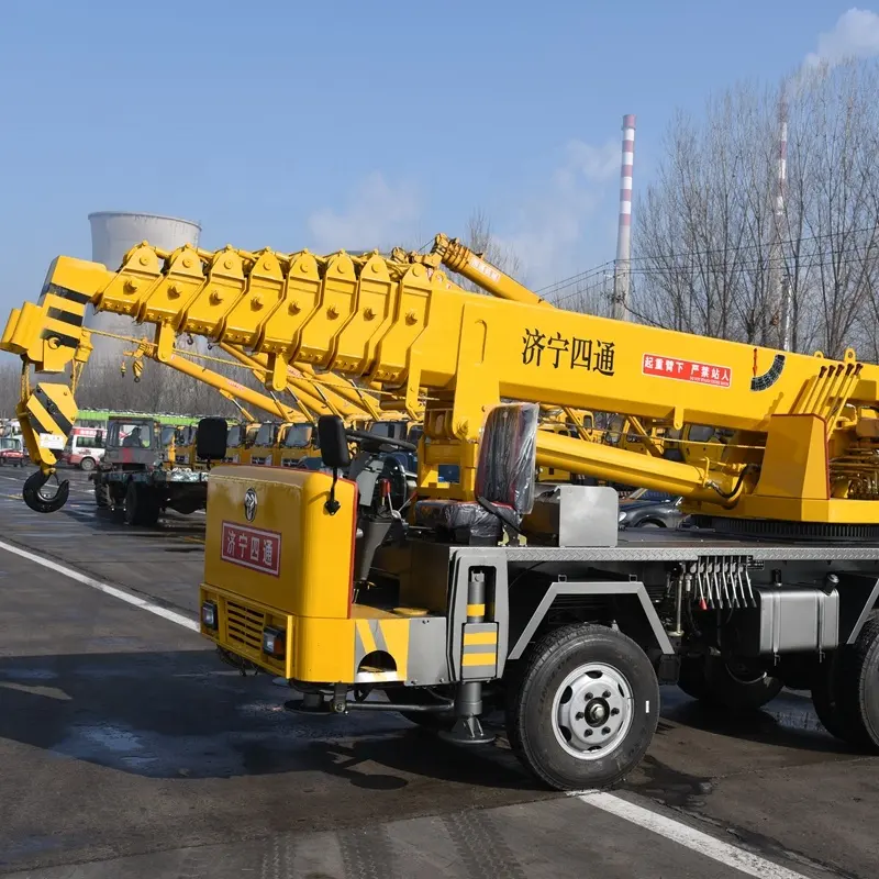 Huacstsq6a — grue télescopique de camion hydraulique, RHD, 6 tonnes