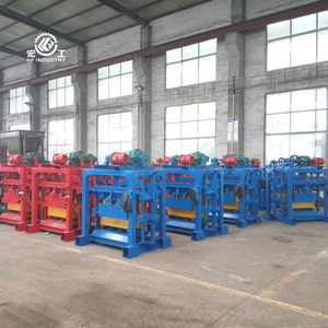<strong>Manual</strong> QT4-40 Widely <strong>Used</strong> Concrete <strong>Block</strong> Making <strong>Machine</strong> for Sale in Usa - Product Image 2