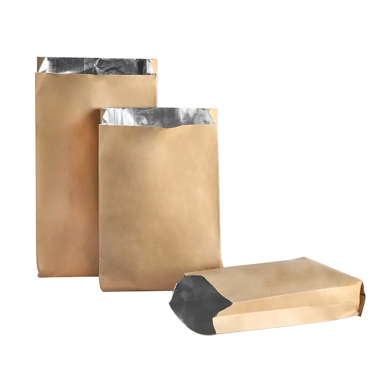 Atacado Descartáveis PARA CHURRASCO frango hot dog vegetal papel takeaway folha de saco de alumínio saco de papel