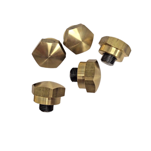 Tùy Chỉnh Phẳng Stud Rắn Brass Vít Trở Lại Spike Kim Loại Cone Đinh Tán Đinh Tán Da Thủ Công DIY Bạc Vít - Product Image 4