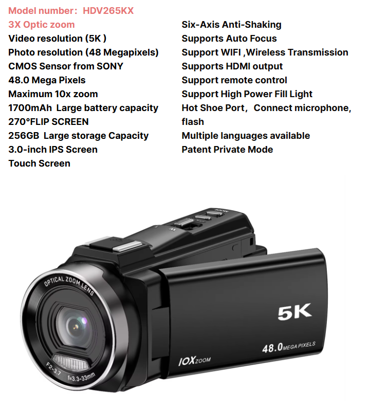 NOIR HDV265KX