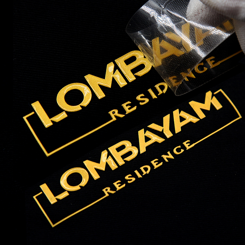 customized 3d silicone heat transfer label