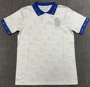 批发足球衫家居意大利国家队足球衫服装高品质制服成人复古世界杯复古98