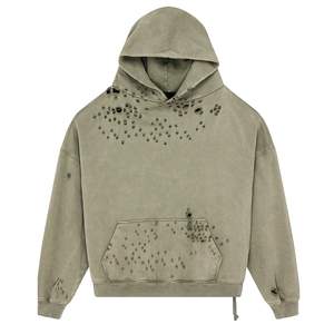 Herren Kapuze Black Hoodie mit weißen Nähten Detail Front tasche Hoodie Sweatshirt Hood Casual Loose Fit Sweatshirt - Product Image 3