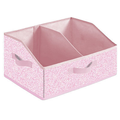 Spotted pink storage box-pink spots