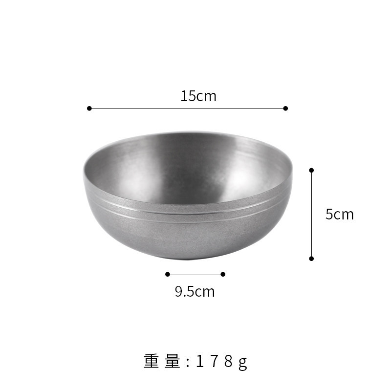 Petit bol rond vintage en détresse, 15cm